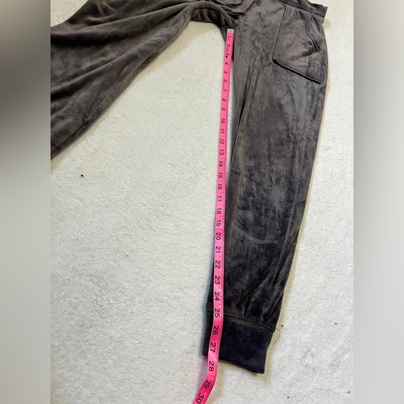 House of Harlow 1960 Grey Velour Velvet Jogger Pants - Small - Picture 10 of 11